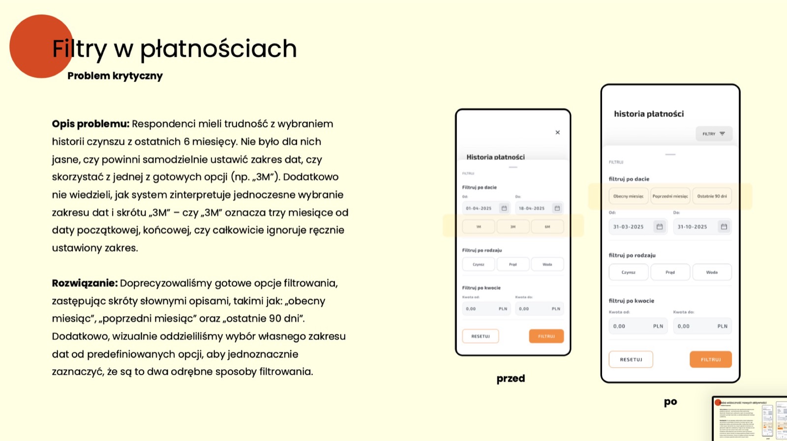 mKwadrat: Usability testing & changes